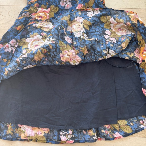 Sea New York Ines Floral Mini Ruffle Dress 2 - Picture 8 of 9